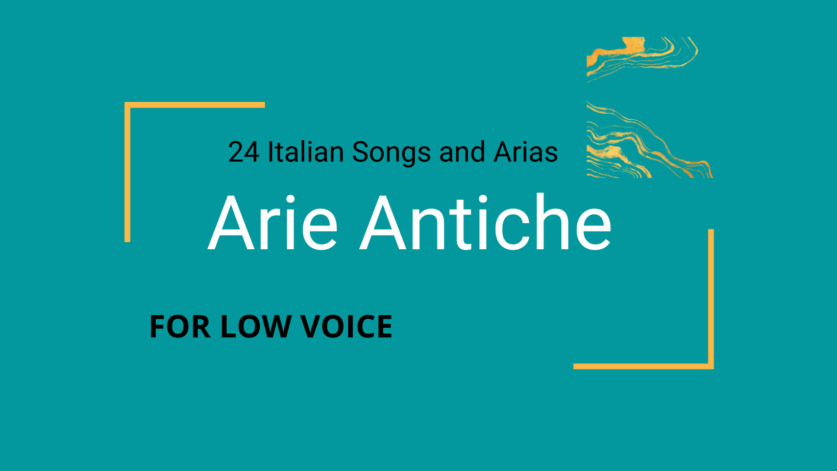 Gesangsunterricht online Arie Antiche